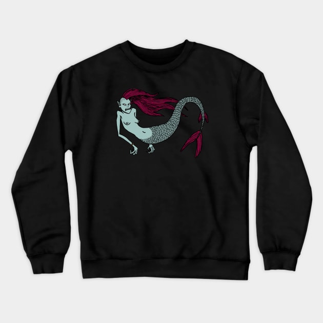 MERMAID Crewneck Sweatshirt by Figbar Lonesome